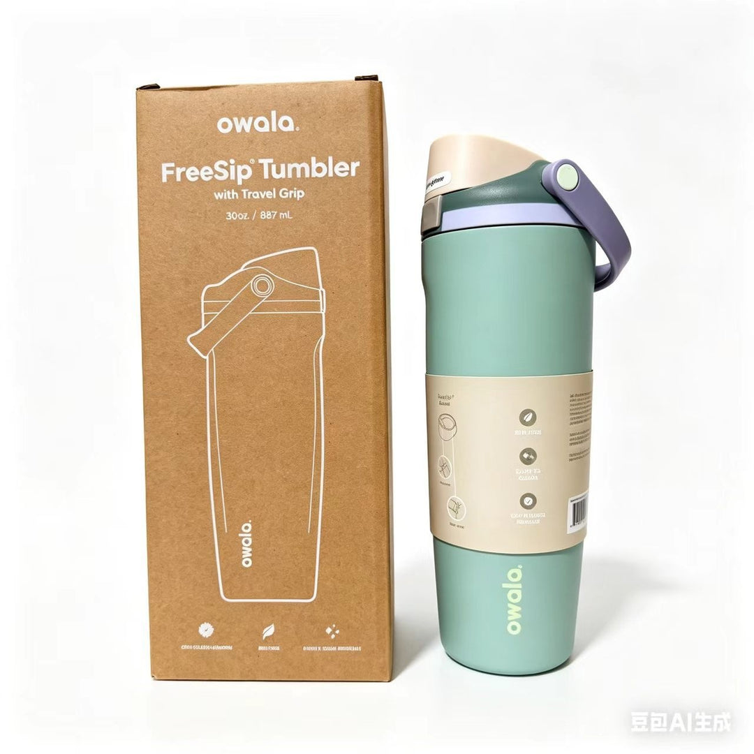 Unisex drink tumbler with integrated straw and leak-proof design Bowlift