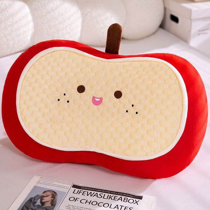 Plush pillow in apple design Bowlift