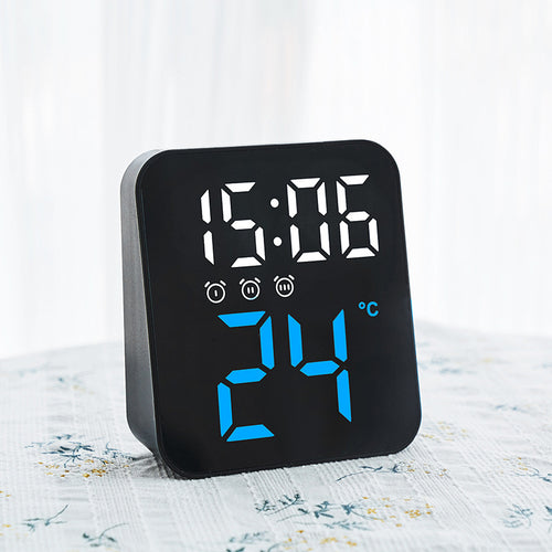 Digital radio alarm clock with temperature and hygrometer display Bowlift