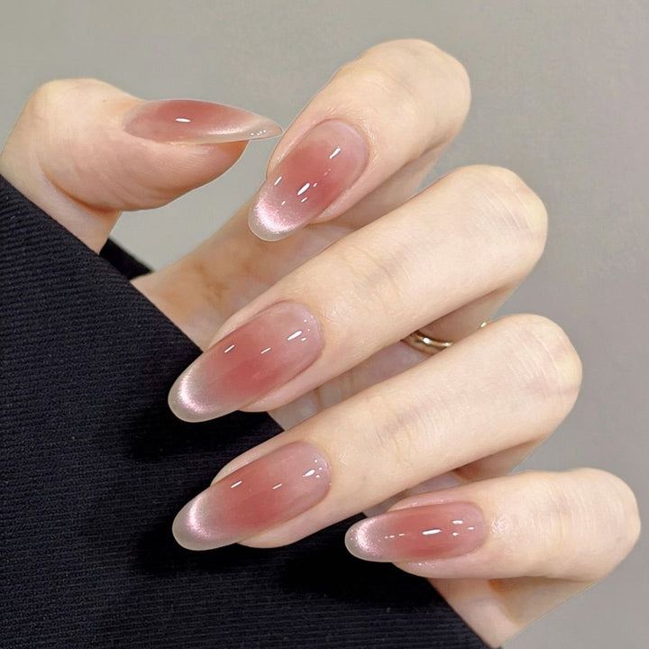 Ombre Press-On Nails Bowlift