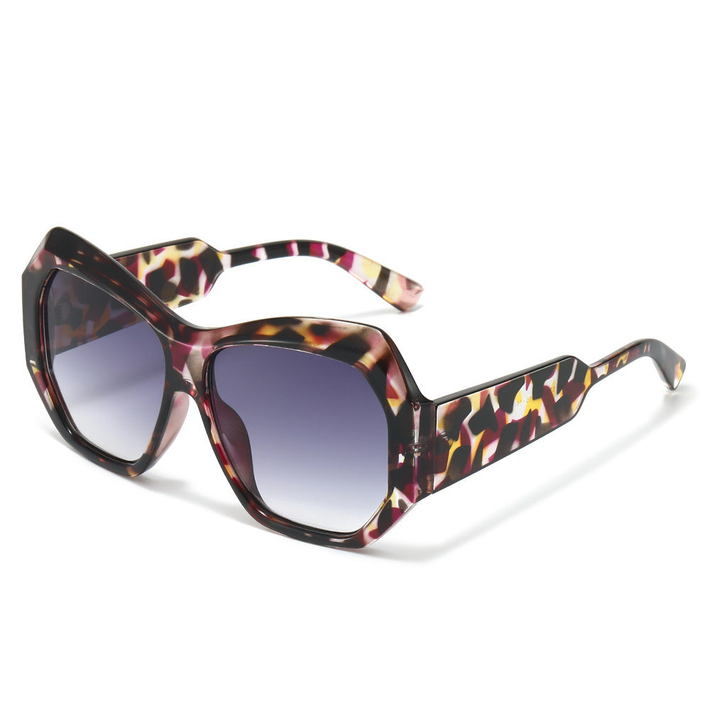 Statement Hexagonal Frame Sunglasses Bowlift