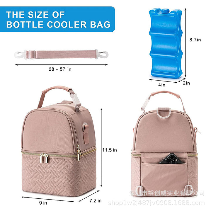 Insulated Diaper Backpack Bowlift