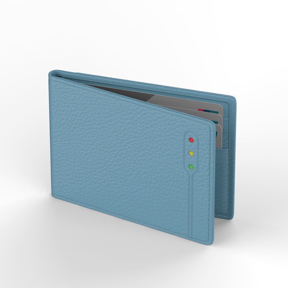RFID-Blocking Leather Card Holder Bowlift