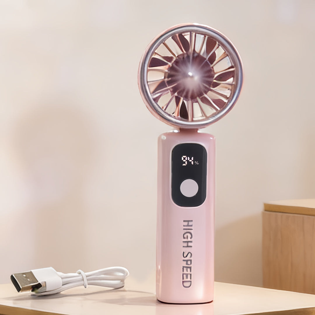 Women's Portable High-Speed Handheld Fan Bowlift