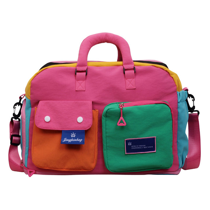 Multi-Compartment Travel Overnight Bag