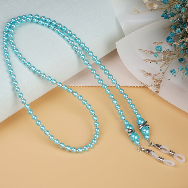 Elegant Faux Pearl Eyewear Chain Bowlift