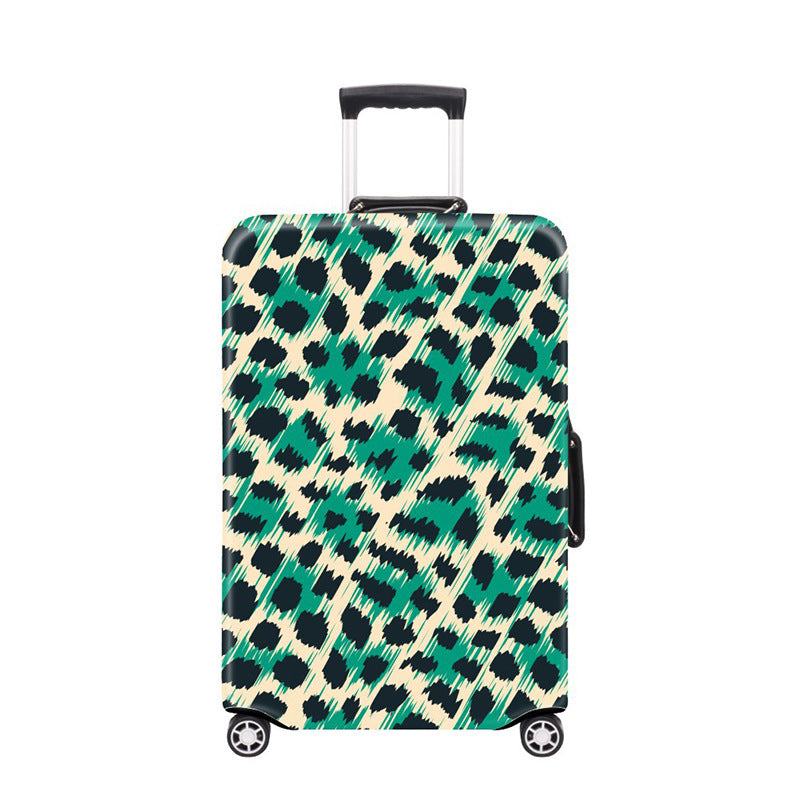 Women's Hard Shell Suitcase with Modern Geometric Design Bowlift