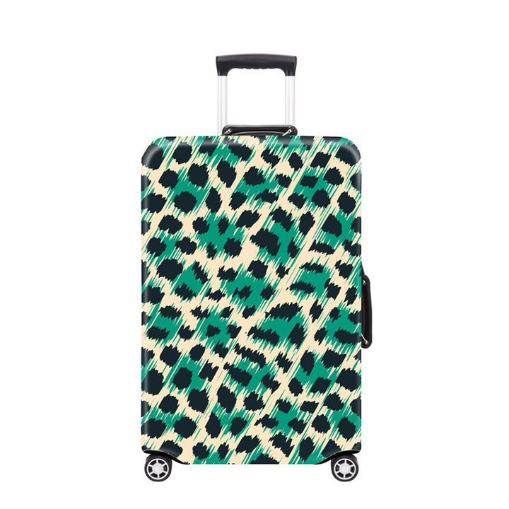 Women's Hard Shell Suitcase with Modern Geometric Design Bowlift