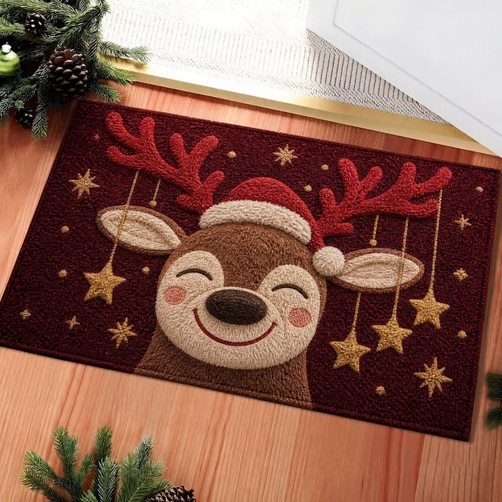 Holiday Theme Welcome Mat