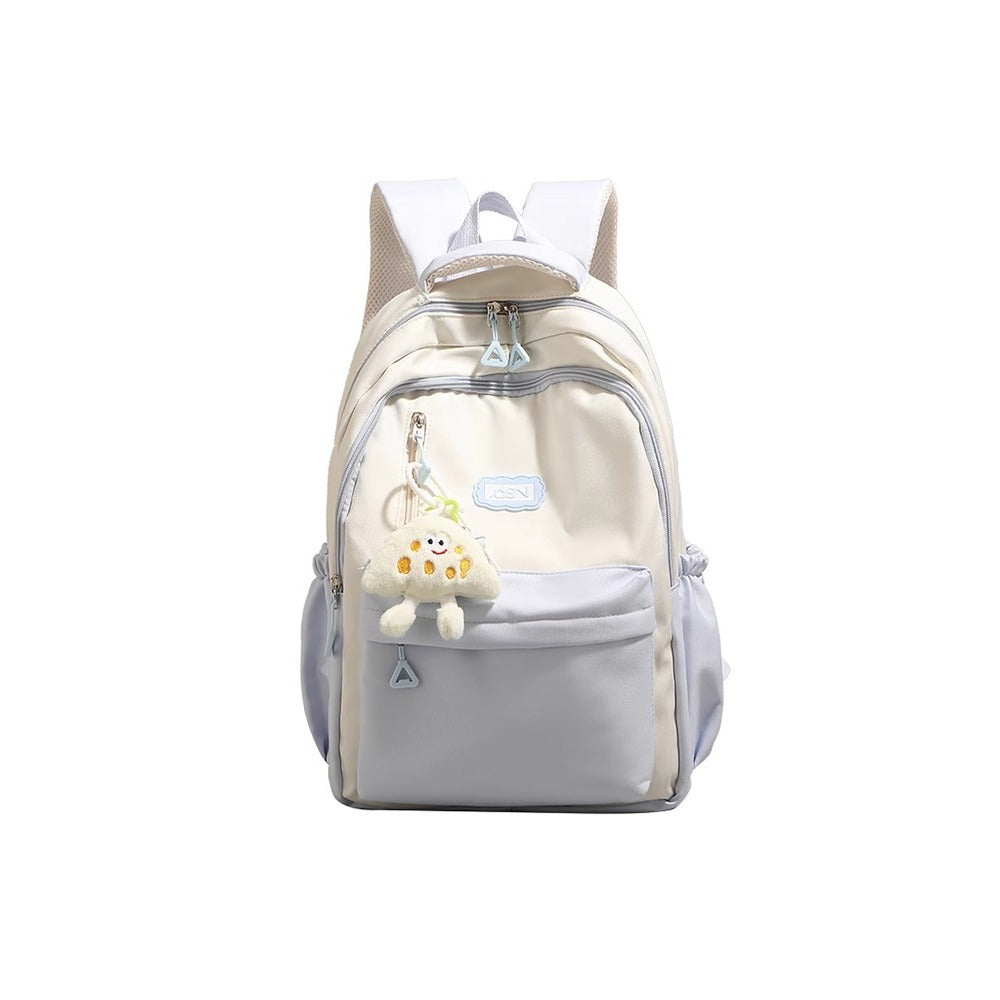 Playful Textured School Backpack Bowlift