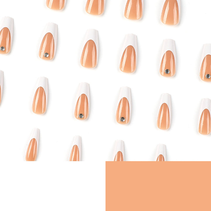 Artful Nail Extensions with Elegant French Tips Bowlift