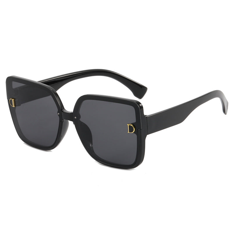 Women's trendy square sunglasses in minimalist design Bowlift