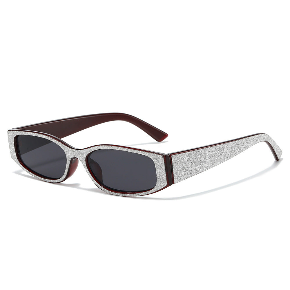 Glamorous Retro-Inspired Rectangle Sunglasses Bowlift
