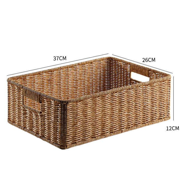Handcrafted Woven Storage Basket Bowlift