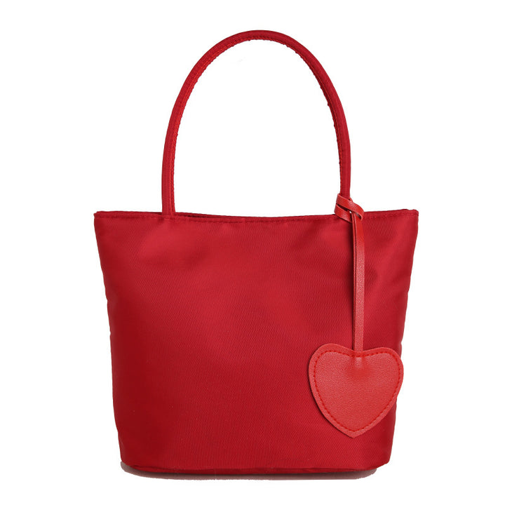 WoStylish Heart-Embellished Everyday Tote Bag Bowlift