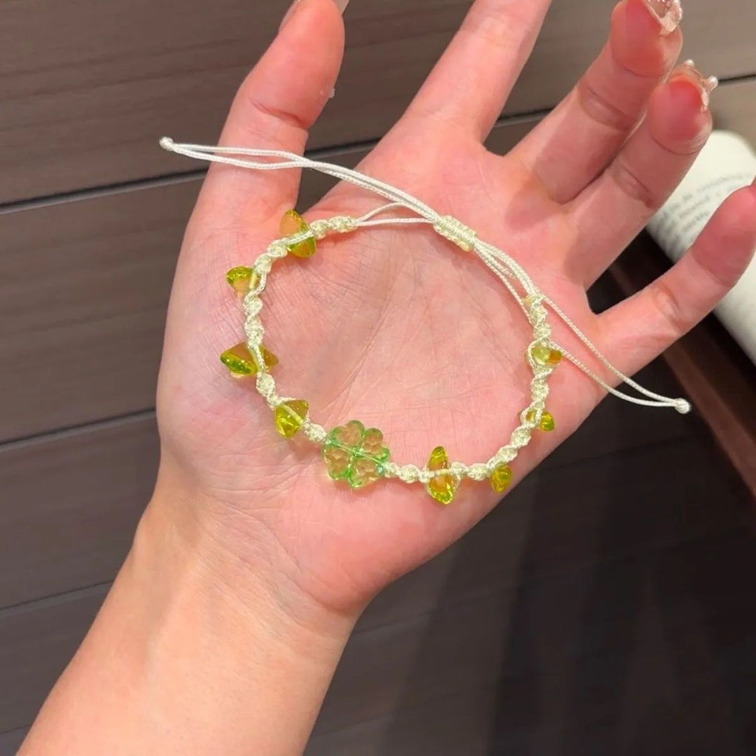 Adjustable Crystal Charm Bracelet Bowlift