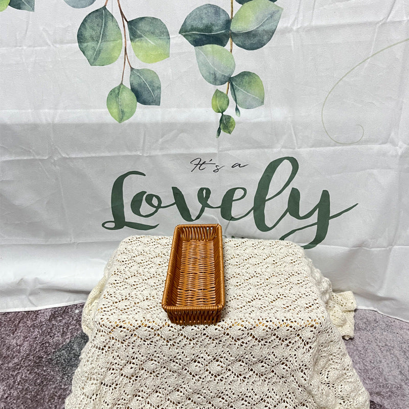 Decorative Woven Tray Bowlift