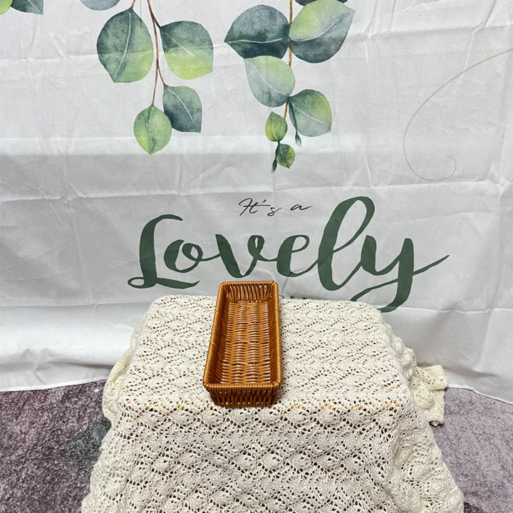 Decorative Woven Tray Bowlift