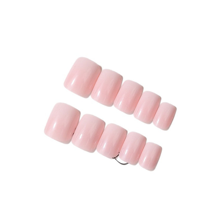 Ombre French Tip Press-On Nails Bowlift