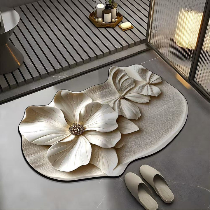 Butterfly-Shaped Bath Mat