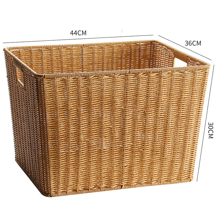 Large Handwoven Storage Bin Bowlift