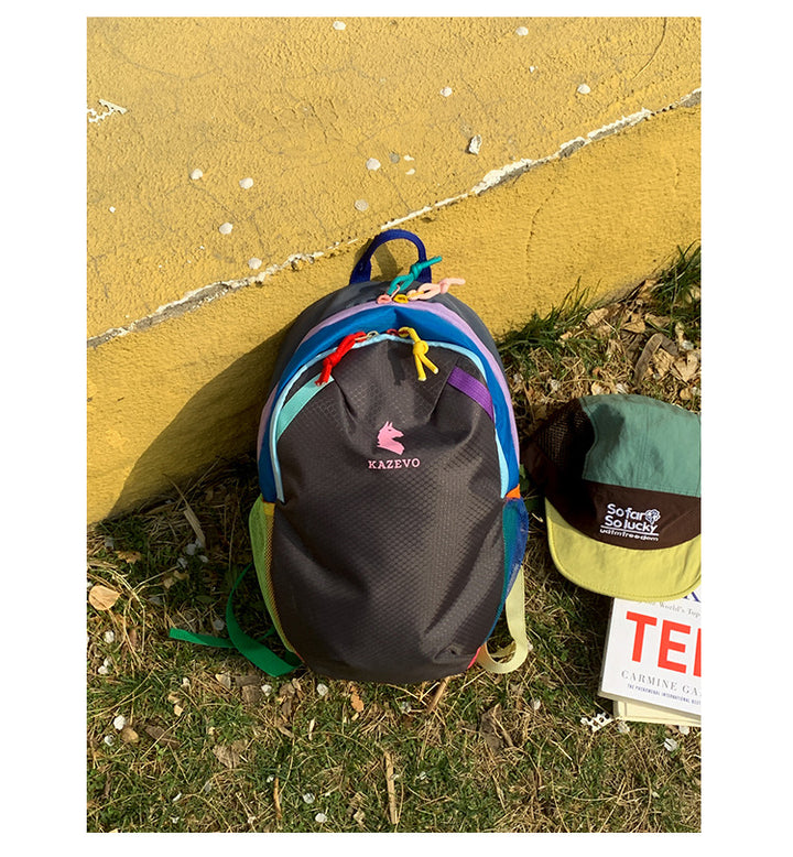 Colorful Adventure-Ready School Backpack Bowlift
