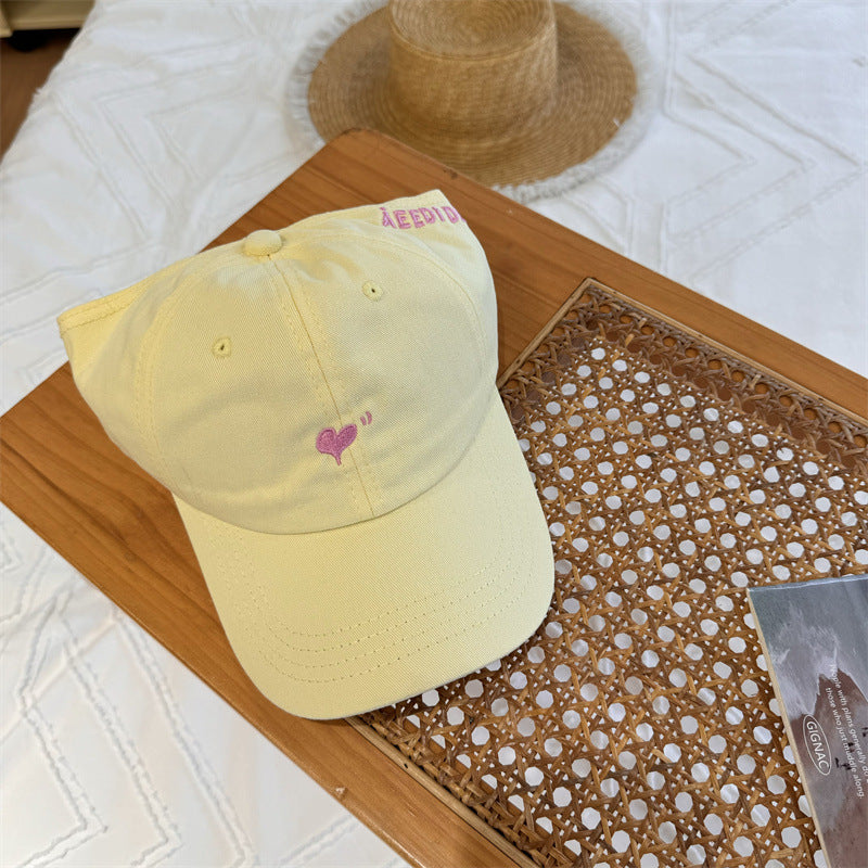 Women's Cute Embroidered Cap Bowlift