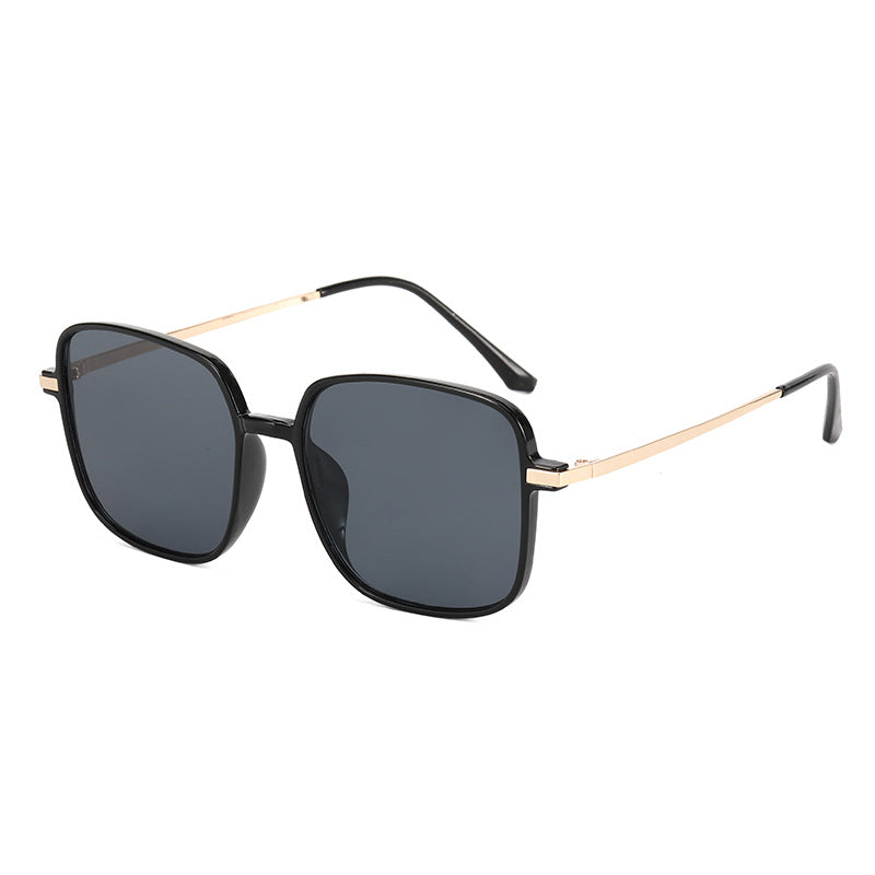 Women's square designer glasses with delicate metal frame Bowlift