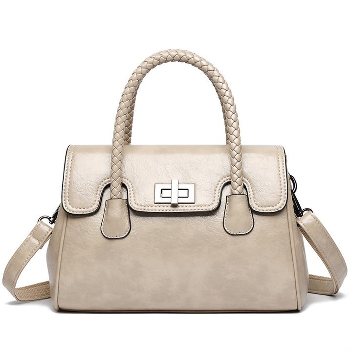 Elegant Double-Handle Handbag Bowlift
