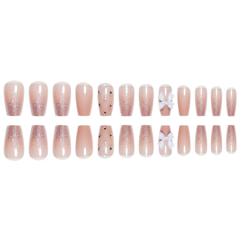 Elegant Press-On Nail Art Extensions Bowlift