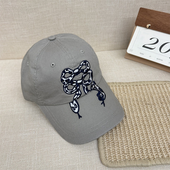 Women's Embroidered Graphic Baseball Cap Bowlift