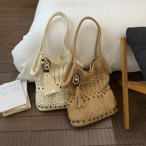 Handmade crochet bag Bowlift