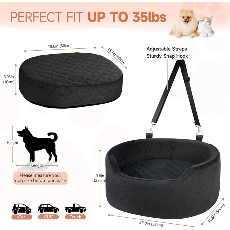 Dog Travel Seat Bowlift