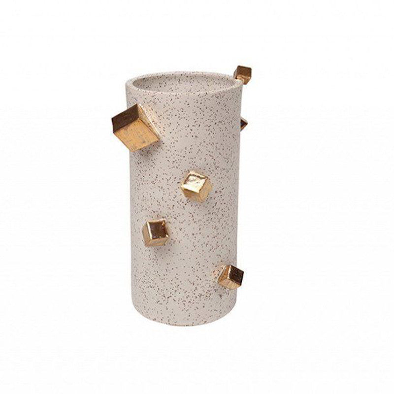 Sculptural Ceramic Vase with Unique Accent