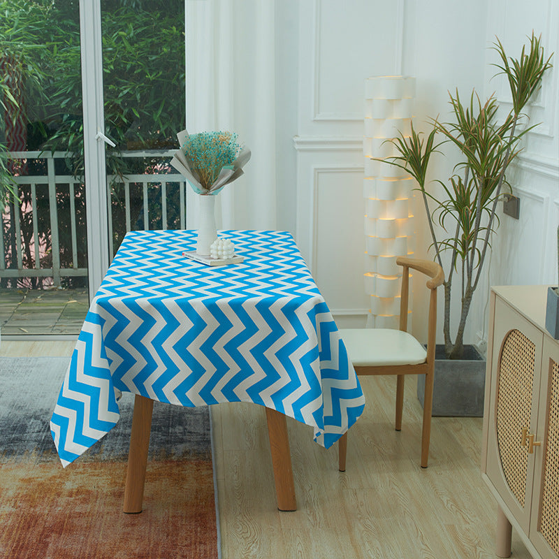 Modern Chevron Pattern Tablecloth