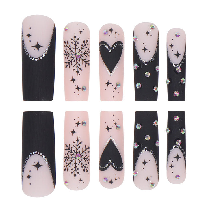 Glittery Stiletto Nail Art Set Bowlift