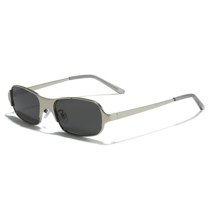 Women's modern rectangular sunglasses with UV protection and comfortable frame Bowlift