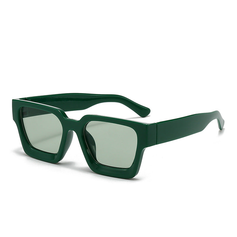 Avant-Garde Square Frame Sunglasses
