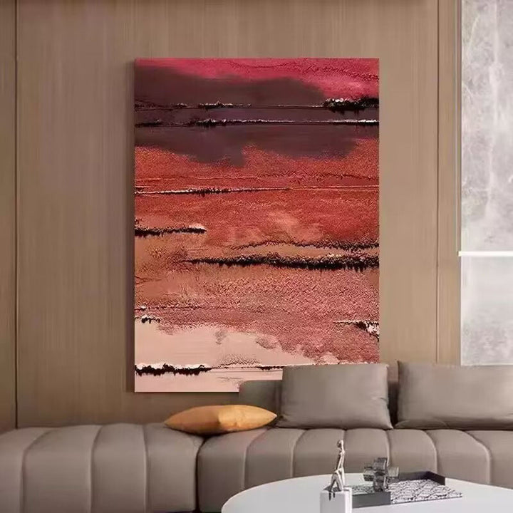 Textured Abstract Canvas Art
