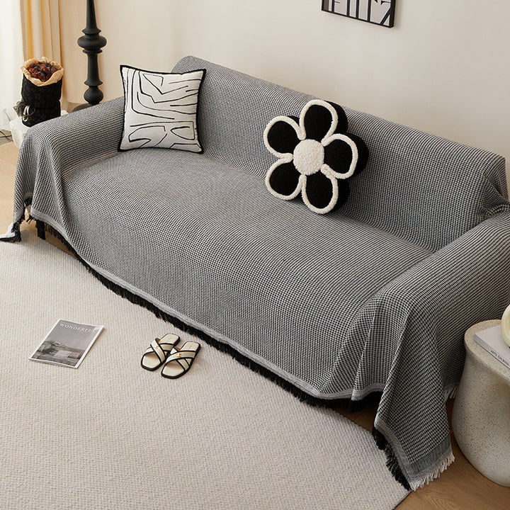 Soft Woven Sofa Throw Blanket