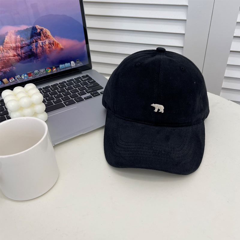 Women's Casual Cotton Embroidered Baseball Cap Bowlift
