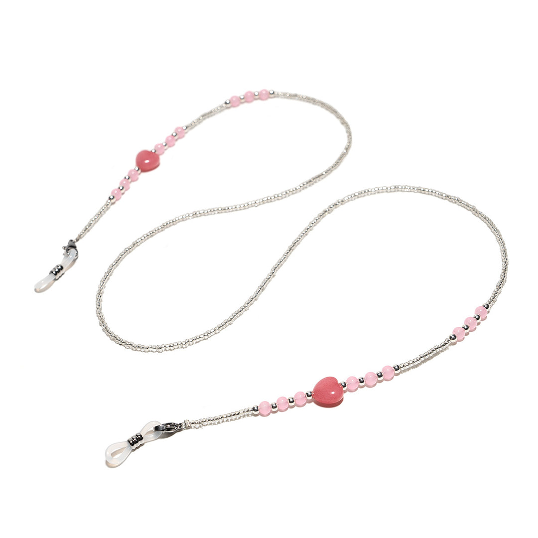 Elegant Beaded Eyewear Chain Bowlift