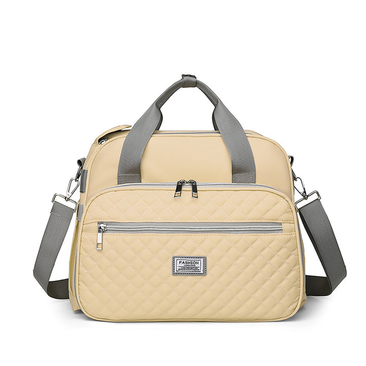 Quilted Travel Duffel Bag Bowlift
