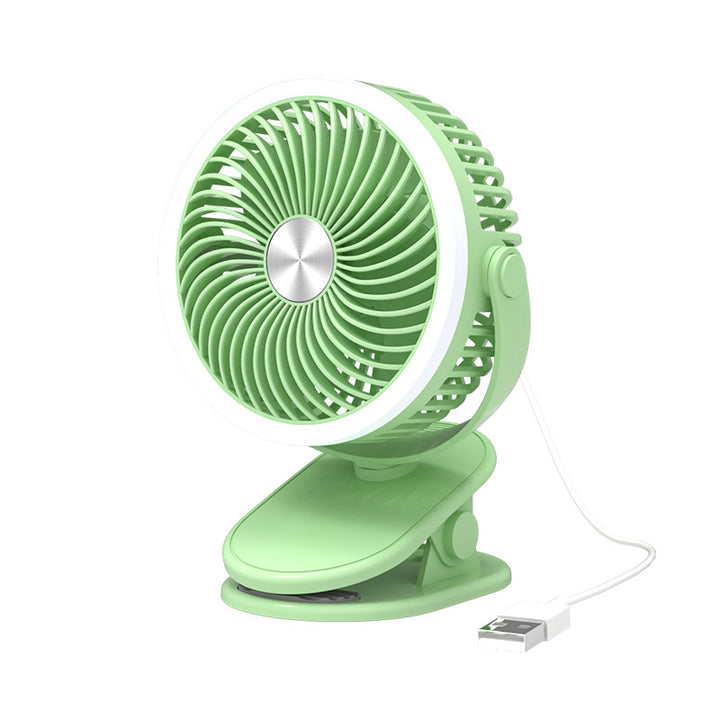 Women's foldable table fan with stepless speed control Bowlift