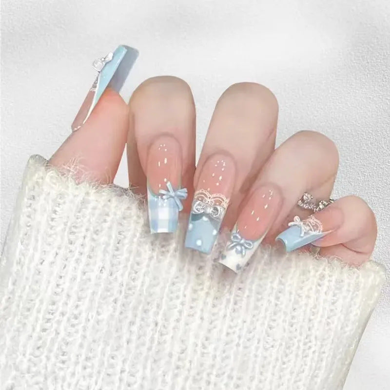 Decorative Press-On Nail Art Bowlift