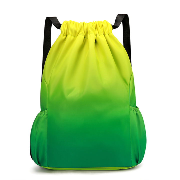 Gradient Lightweight Drawstring Backpack Bowlift