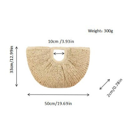 Handbag with tasteful wave pattern Bowlift
