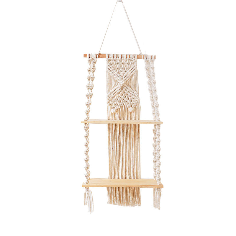 Decorative Macramé Wall Shelf Bowlift