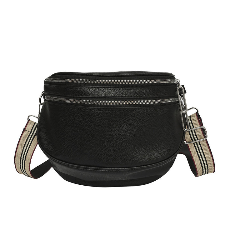 WoChic Dual-Zipper Crossbody Bag Bowlift