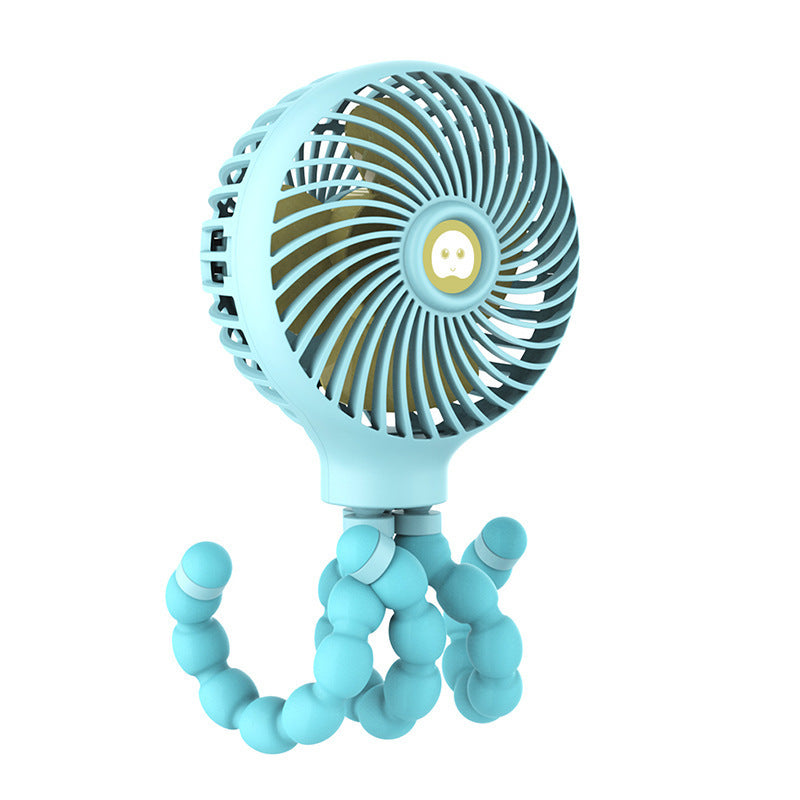 Unisex Flexible Mini Fan with 360-Degree Rotating Head Bowlift